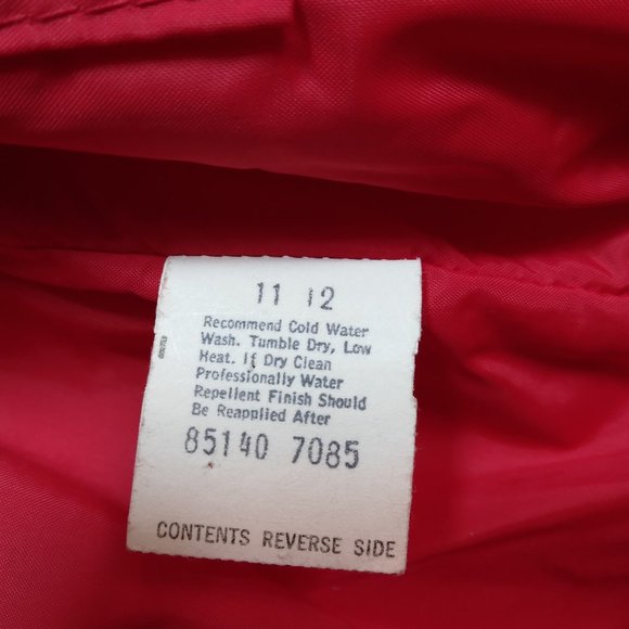 SKI Levi's Vintage Jacket Women's Size 11/12 Ski Jacket Red White Blue Gingham - Picture 8 of 14